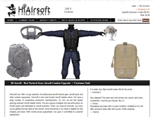 Tablet Screenshot of hiairsoft.com